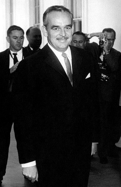 Prince Rainier III of Monaco at the White House, 1961