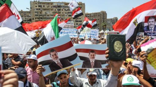 Protestors Against the Morsi’s Ouster