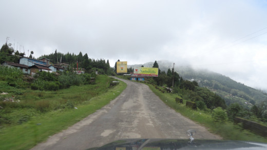 Beautiful road trip from Mirik to Pashupati Market