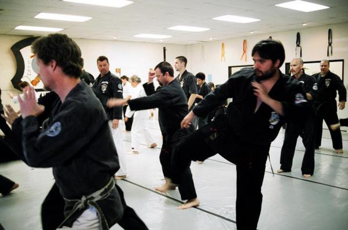 Martial arts basics are single moves.