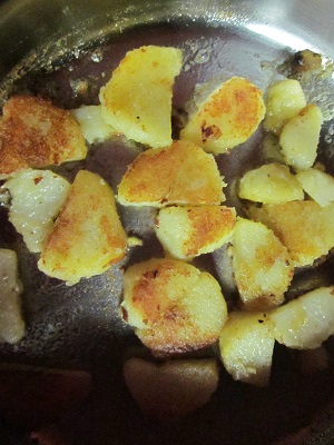 Hash browned potatoes