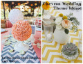 Chevron Wedding Theme Ideas: Invitations, Decorations, and More