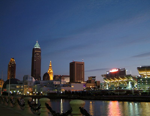 Cleveland, OH skyline