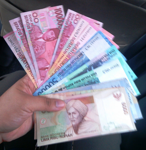 This is what we paid our driver for an 8hr tour of the city. 700,000+ IDR