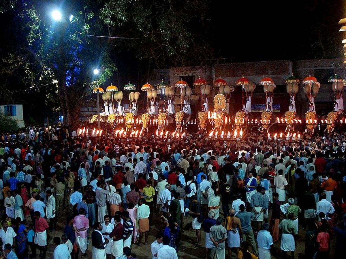 The most popular Arattupuzha Festival