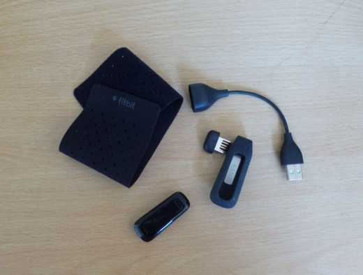 The many bits of Fitbit.
