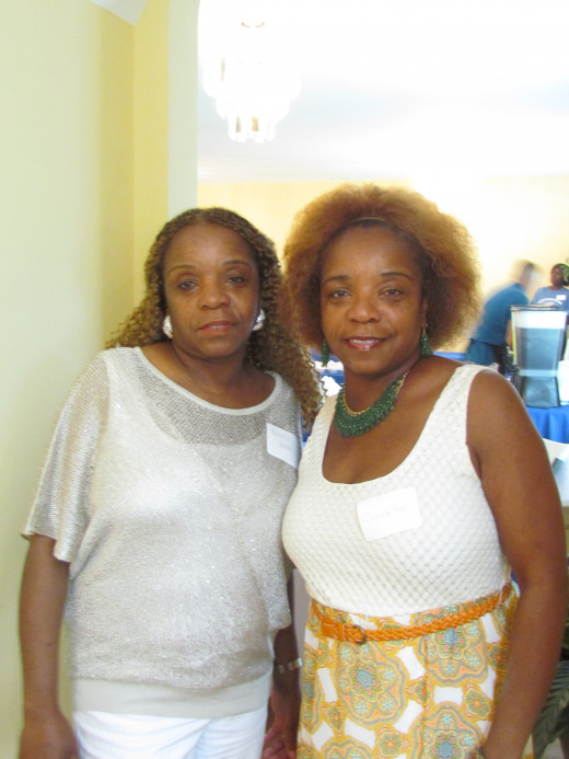 My twin sister Paulette and I, really enjoyed this entire family reunion weekend. 