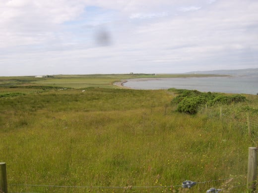 Looking south-west on to Loch Indaal from near Bowmore