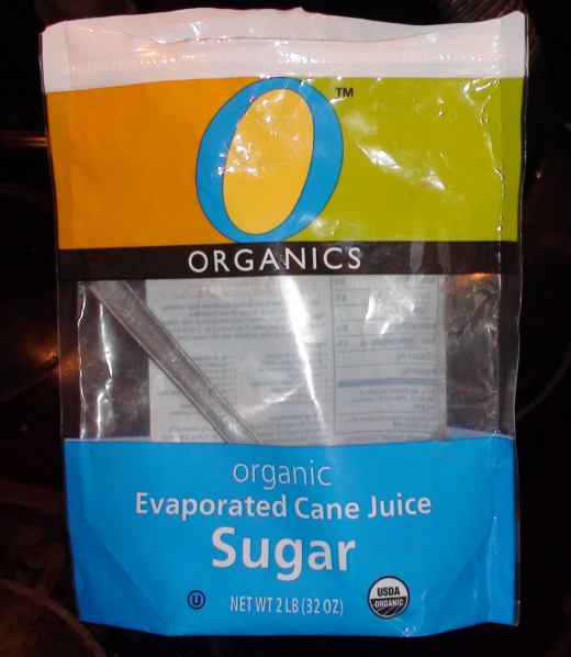 There are many brands and types of organic sugar. Use evaporated cane juice for the easiest substitute.
