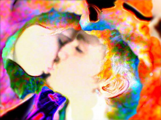 This is a really old photo of me and a girl, it seemed to fit the mood of this poetry so, here it is
