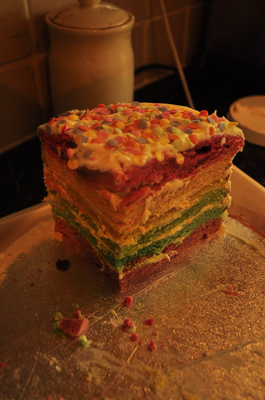 Rainbow Cake
