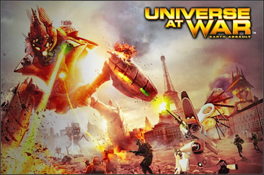 Universe at War: Earth Assault Cover 