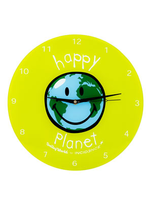 Smilie wall clock