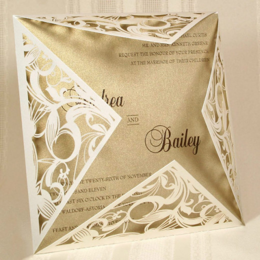Unique Wedding Invitation