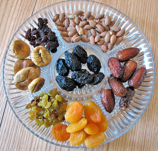 Nuts and dried fruits are always tasty and welcomed. They can keep for quite ahile.