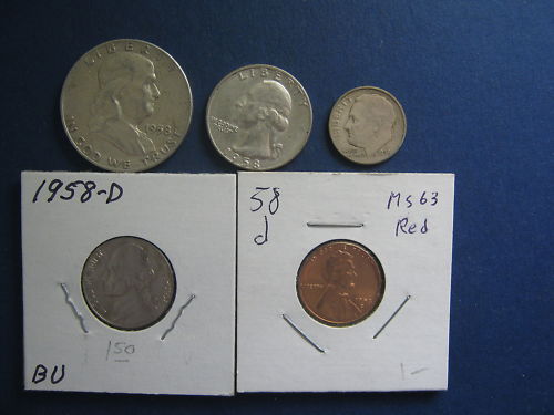 1958 Coins