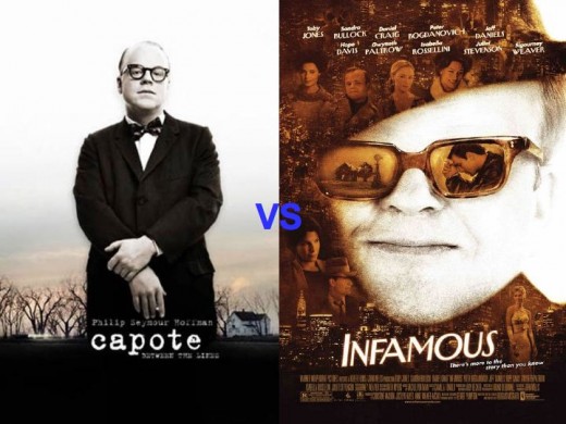 Capote vs. Infamous Movie Posters