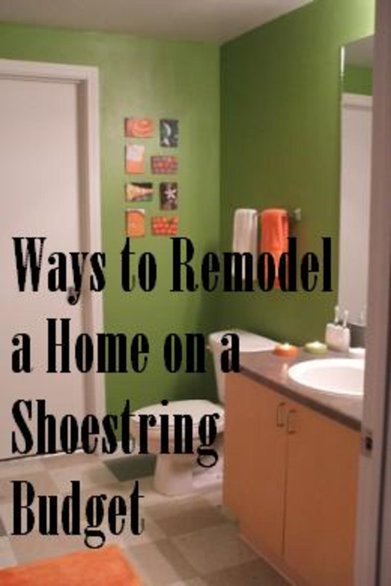 budget remodel shoestring cheap renovation remodeling ways diy bathroom dengarden decor money renovating tips projects improvement shasta easy repinned pins