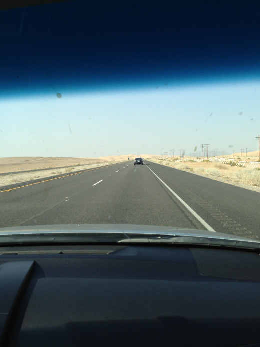 Where is this? God knows. He doesn't seem to live here either...120*+ in Southwestern AZ.