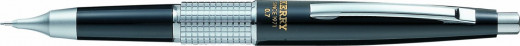 Pentel P1037A Pentel Sharp Kerry Mechanical Pencil, 0.70 mm, Metallic Black Barrel, 1 Unit
