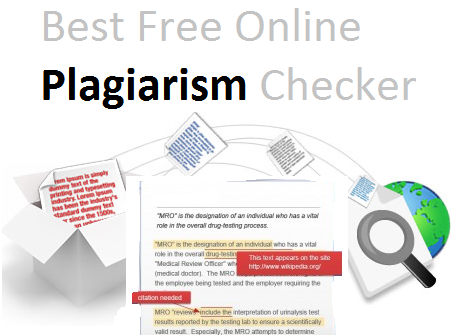 Free online Plagiarism Checkers