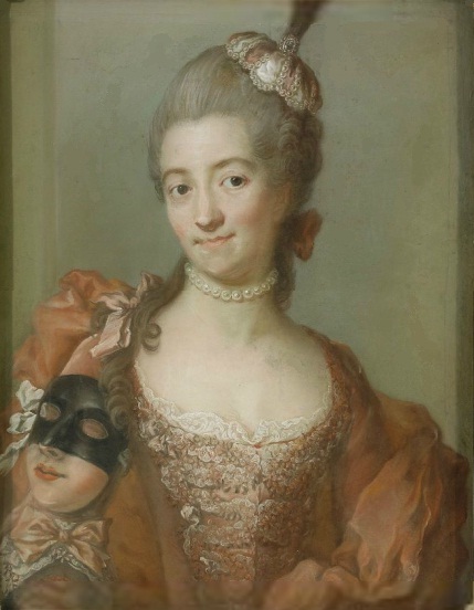 Portrait of Eva Helena Löwen by Gustaf Lundberg