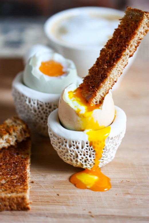 Soft-boiled egg for a party?