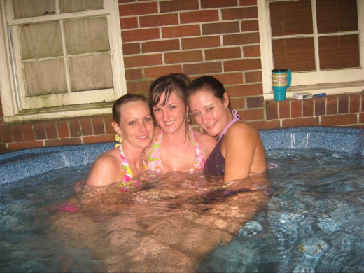 Hotel Safety includes taking a pal or two with you to the pool or hot tub - especially at night.