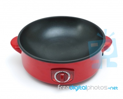 Use electric frying pan to save energy