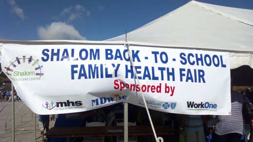 Book fair was sponsored by mhs, MDwise, Anthem and Workforce Development. It was held this past Saturday 07/27/2013 at the Workforce Development site located at 34th & Lafayette Road in Indianapolis, Indiana.