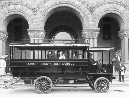 Photo of 1912 School Bus