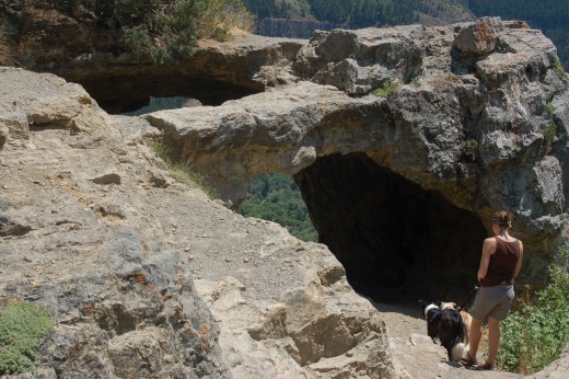 Entrance to Wind Cave, Uinta-Wasatch-Cache National Forest, Mount Naomi Wilderness