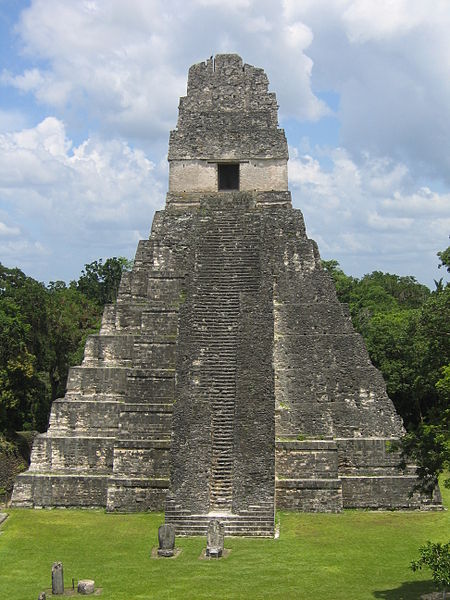 The Mayan Temple of Tikal, the inspiration for Cahl