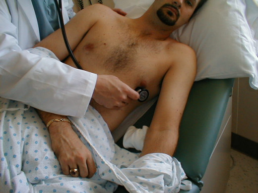 Findings that may point to disease of the cardovascular system are cyanosis, digital clubbing and dependent edema. other general findings like anemia, skin rashes, pyrexia and obesity may have relevance in the final analysis.