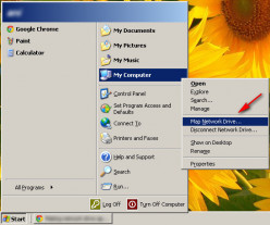 Making network drive appear as a local drive