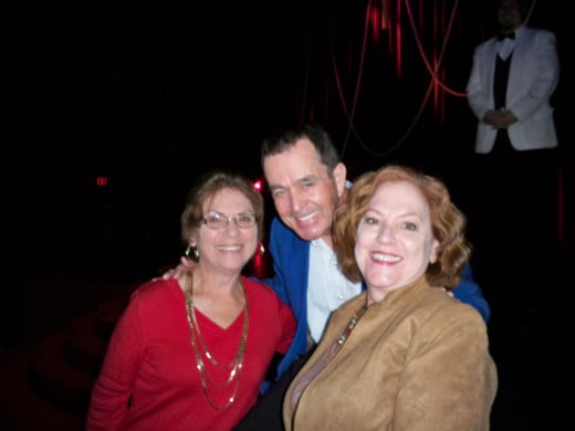 Jim Stafford, Country Classic singer, with my sis Deb and Me in Branson, Mo