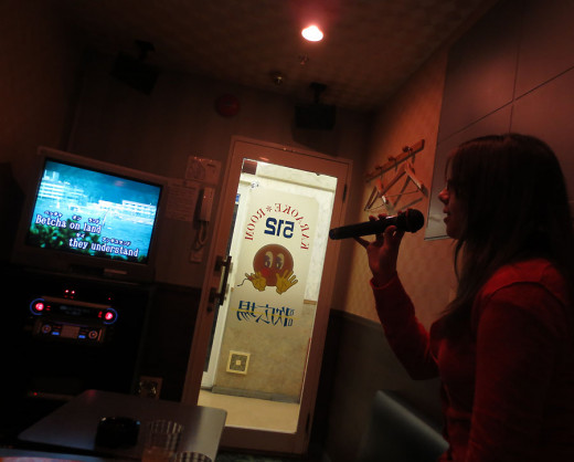 Japanese karaoke booth