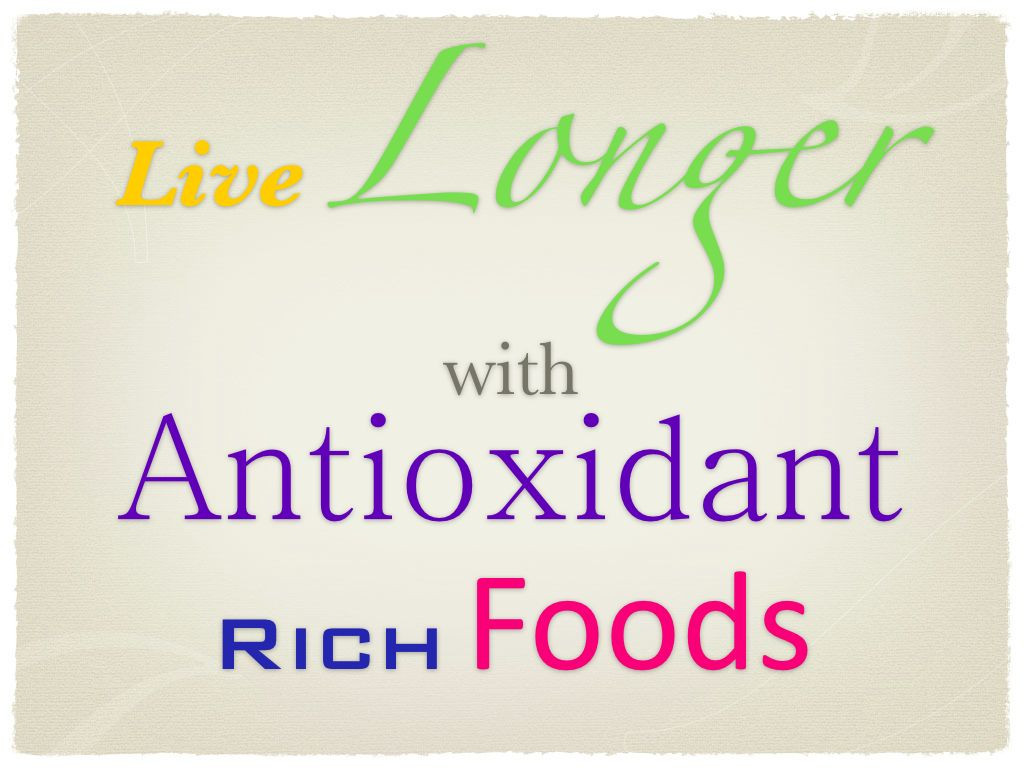 Antioxidants Health Benefits Aging, Longevity and Diet hubpages