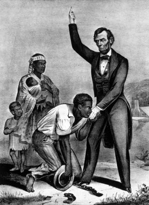 Lincoln ins considered "The Great Emancipator" for his abolition of slavery