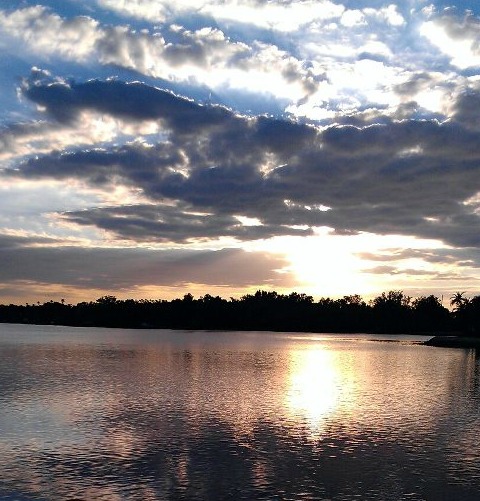 Sunset on Spring Bayou