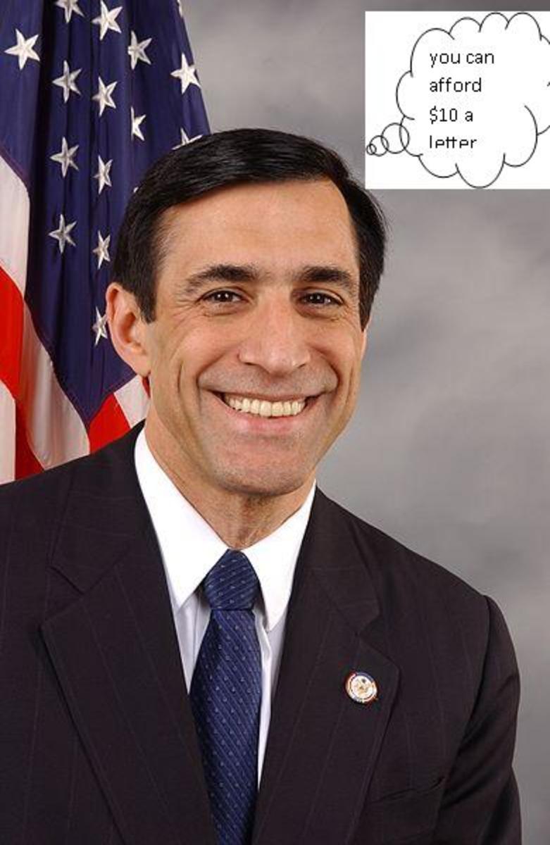 How Does Darrell Issa Benefit From the Privatization of the United States Post Office (Special Updates 2014)