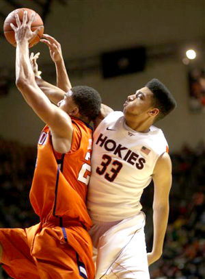 Virginia Tech sophomore Marshall Wood