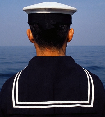 Sailor Looking Towards the Sea