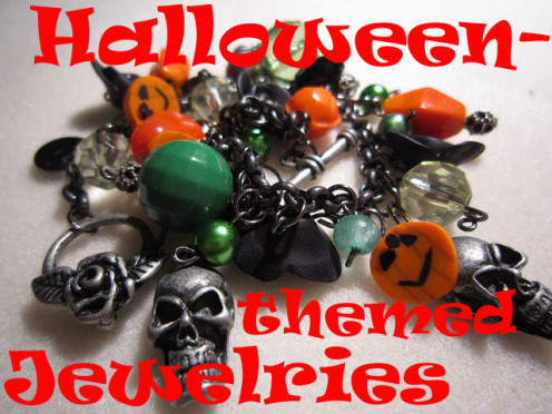 Beautiful and unique jewelries with a Halloween theme