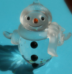 The snowman figure ~ Overcoming a negative self-image from youth.