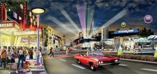 Soon after, the Coney Island Development Corporatin changed plans for entertainment and arcades along Surf Ave instead of retail and residential, as shown in this artwork they released.