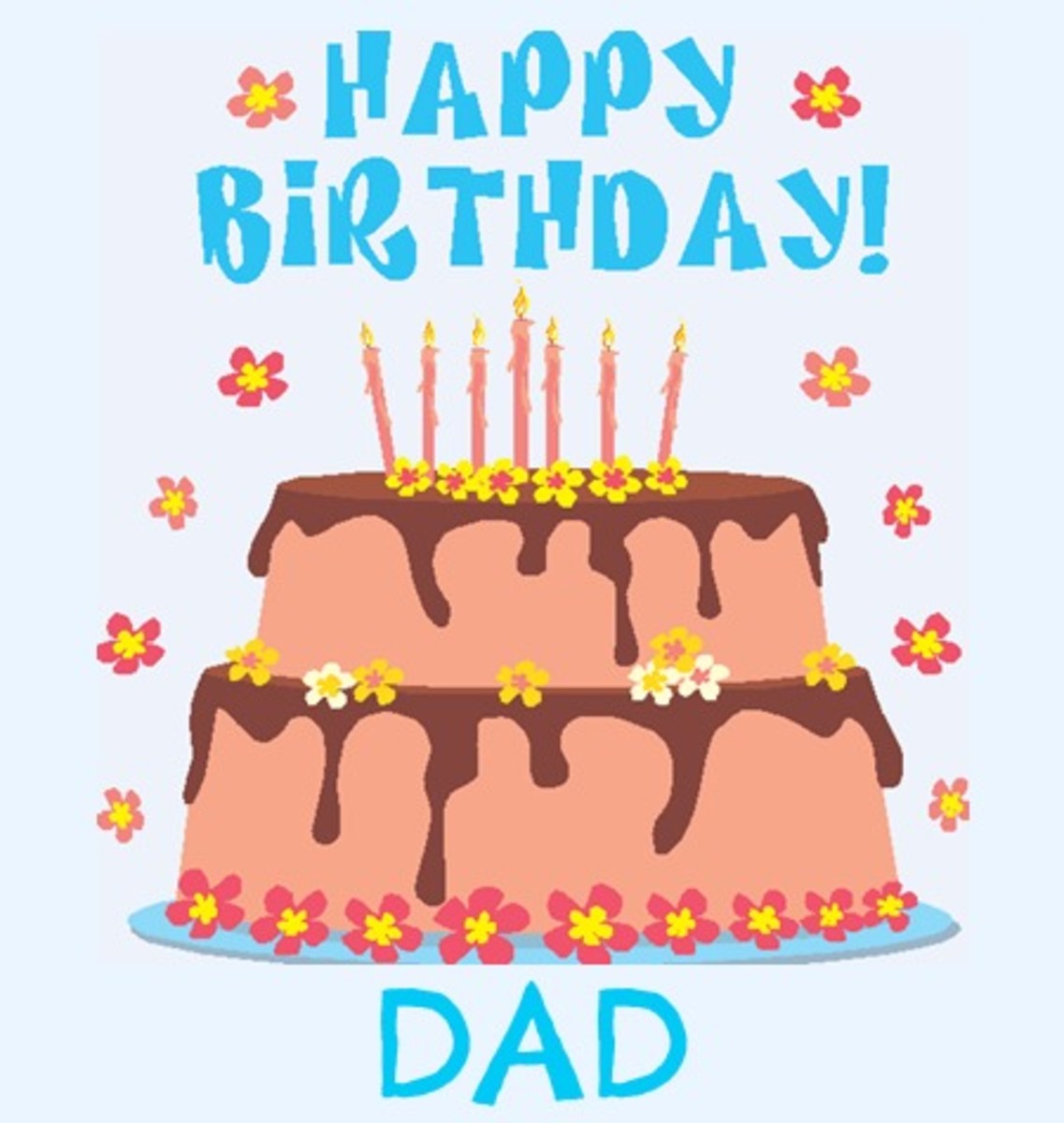 Dad Printable Birthday Card Printable Word Searches