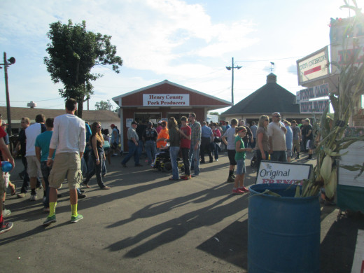 The biggest crowd of the week gathers in the evening of the last day of the Henry County Fair for the teeth-rattling, dust-cloud event, the Demolition Derby.