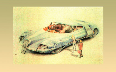 We would drive enormous cars!