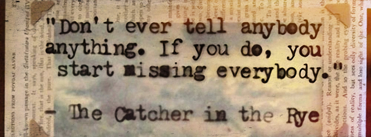 The Catcher In The Rye by J.D Salinger